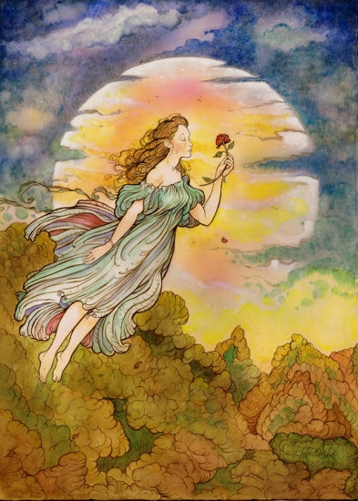 Flying art print by John Arthur