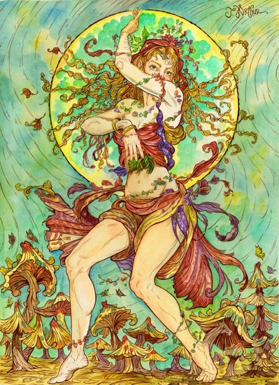 Moondance art print by John Arthur