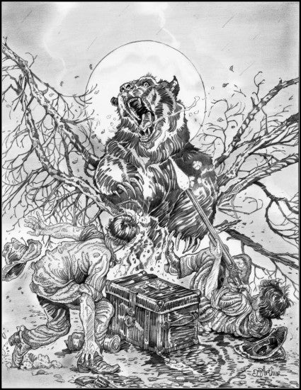 Intruder art print by John Arthur