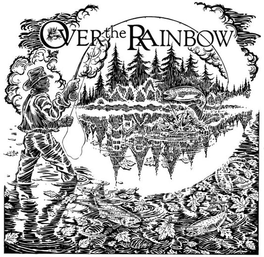 Over The Rainbow (ink) art print by John Arthur