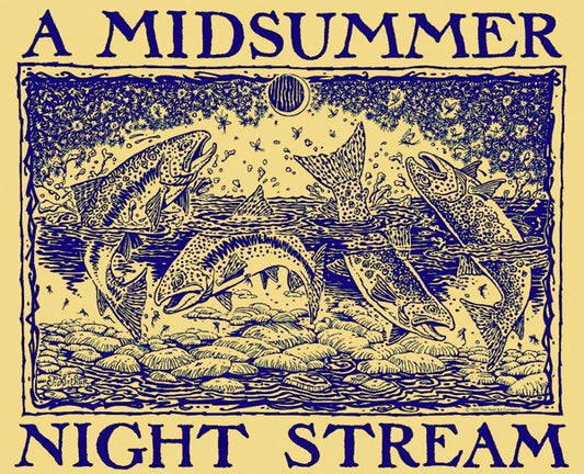 Midsummer Night Stream art print by John Arthur