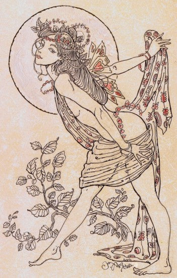 Moondance art print by John Arthur