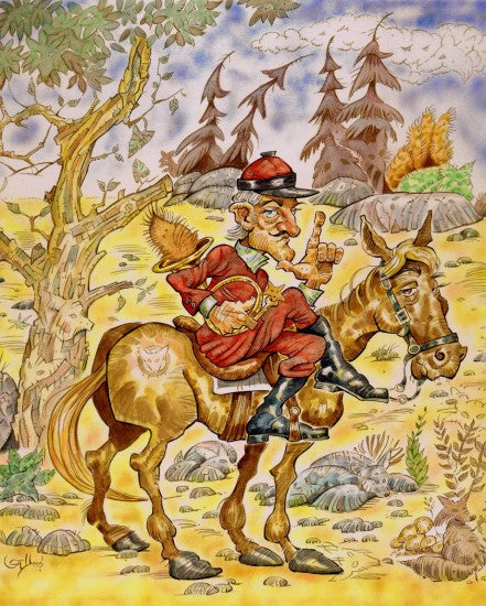 Fastideous Francis art print by John Arthur