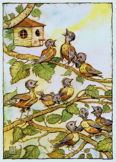 Birdsong art print by John Arthur