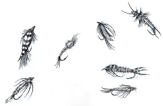 Nymphs art print by John Arthur