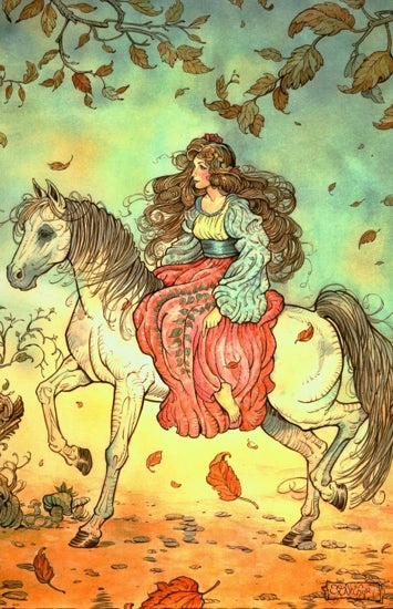 Autumn Ride art print by John Arthur