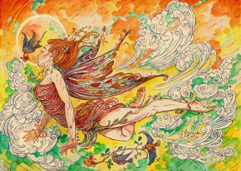 Flyaway art print by John Arthur