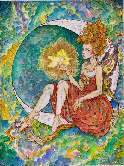 Luna art print by John Arthur
