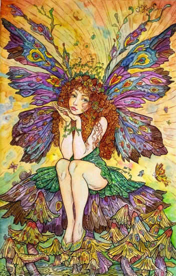 Raina art print by John Arthur