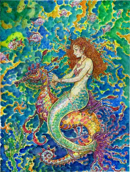 Sea Dragon art print by John Arthur