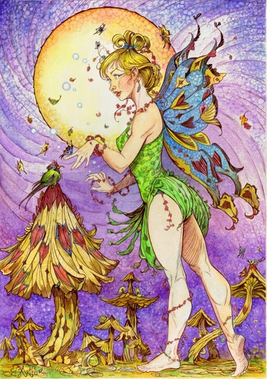 Tinkerbell art print by John Arthur
