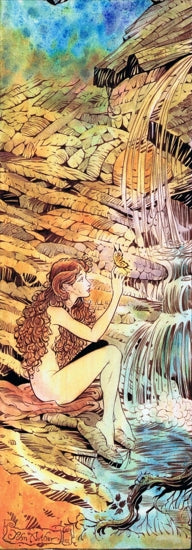 Waterfall art print by John Arthur